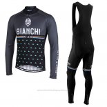 Fietskleding Bianchi Milano Nalles Zwart Lange Mouwen en Koersbroek
